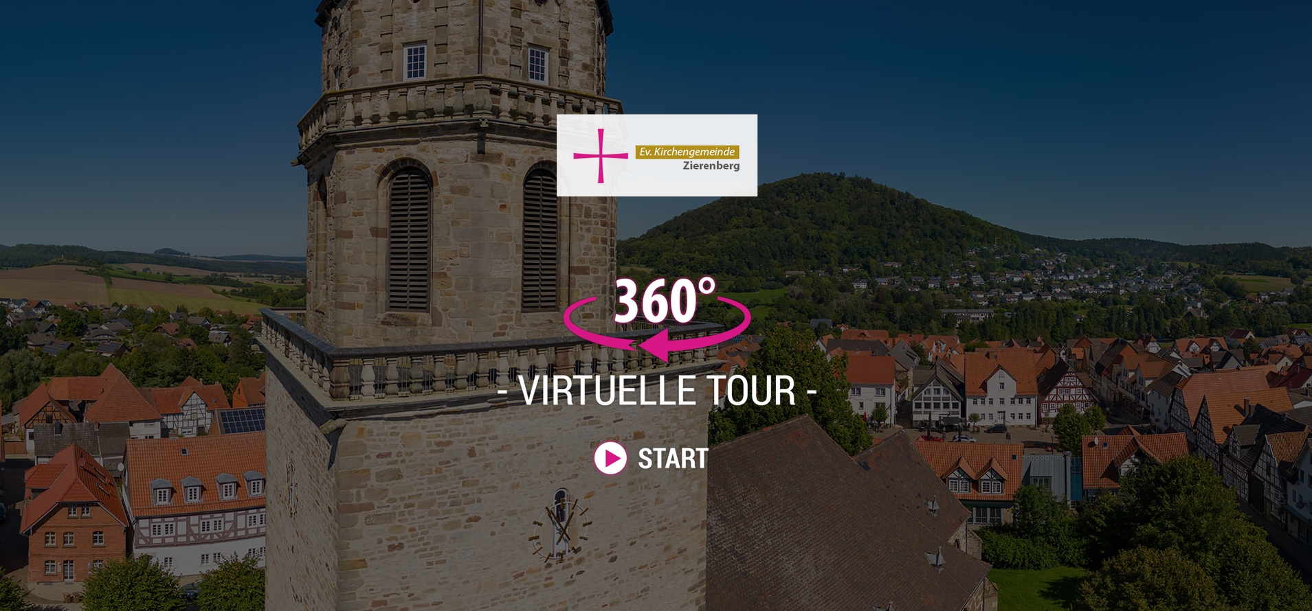 Weiterleitung zur virtuellen Tour der Ev. Kirchengemeinde Zierenberg